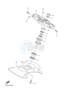 FJR1300A FJR1300A ABS (1MC1,1MC2 1MC6) drawing STEERING