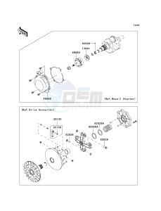 KVF 750 D [BRUTE FORCE 750 4X4I] (D8F-D9F) D8F drawing OPTIONAL PARTS