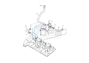 YZF R6 600 drawing AIR INDUCTION SYSTEM