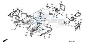 FJS400D9 Europe Direct - (ED) drawing INNER BOX (FJS400D9/FJS40 0A)