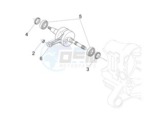 PRIMAVERA 50 2T NOABS E2-E3 (EMEA, APAC) drawing Crankshaft