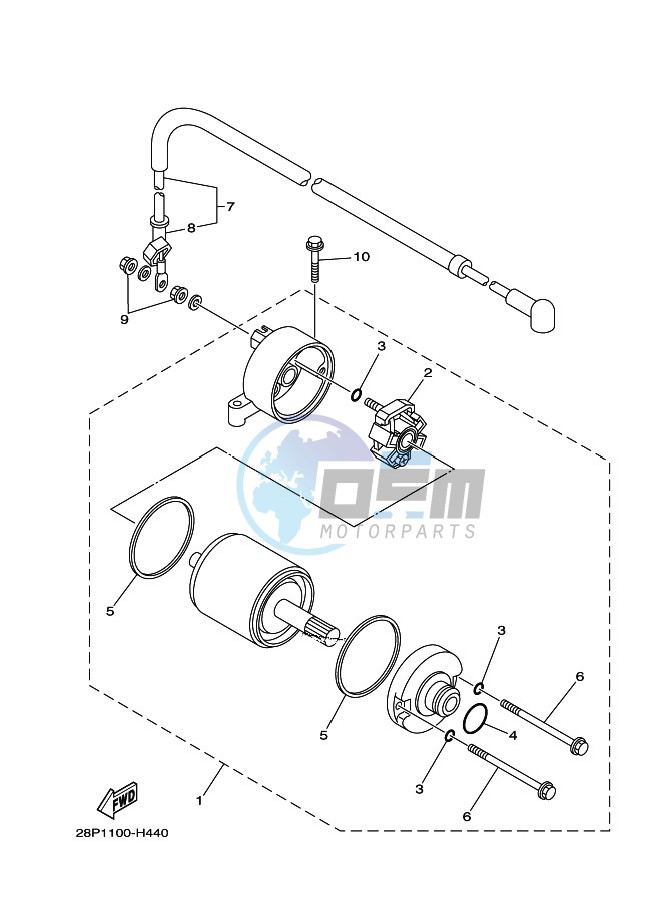 STARTING MOTOR