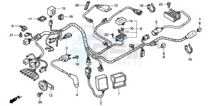 CLR125 CITY FLY drawing WIRE HARNESS