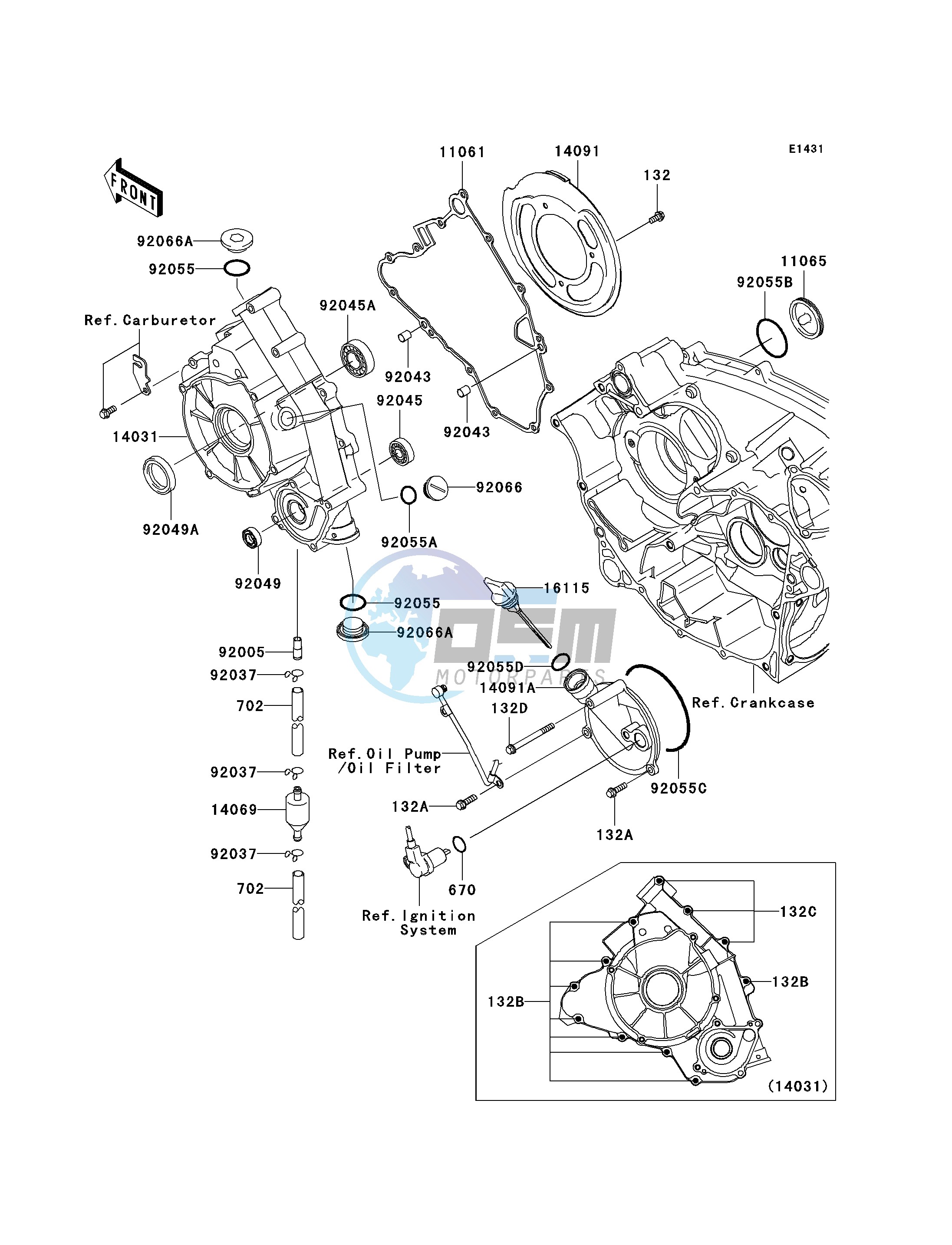 ENGINE COVER-- S- -