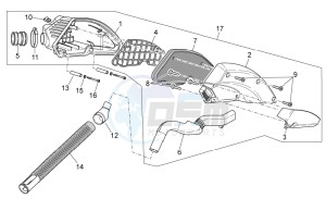 SR 50 H2O new ie AND carb. drawing Air box I