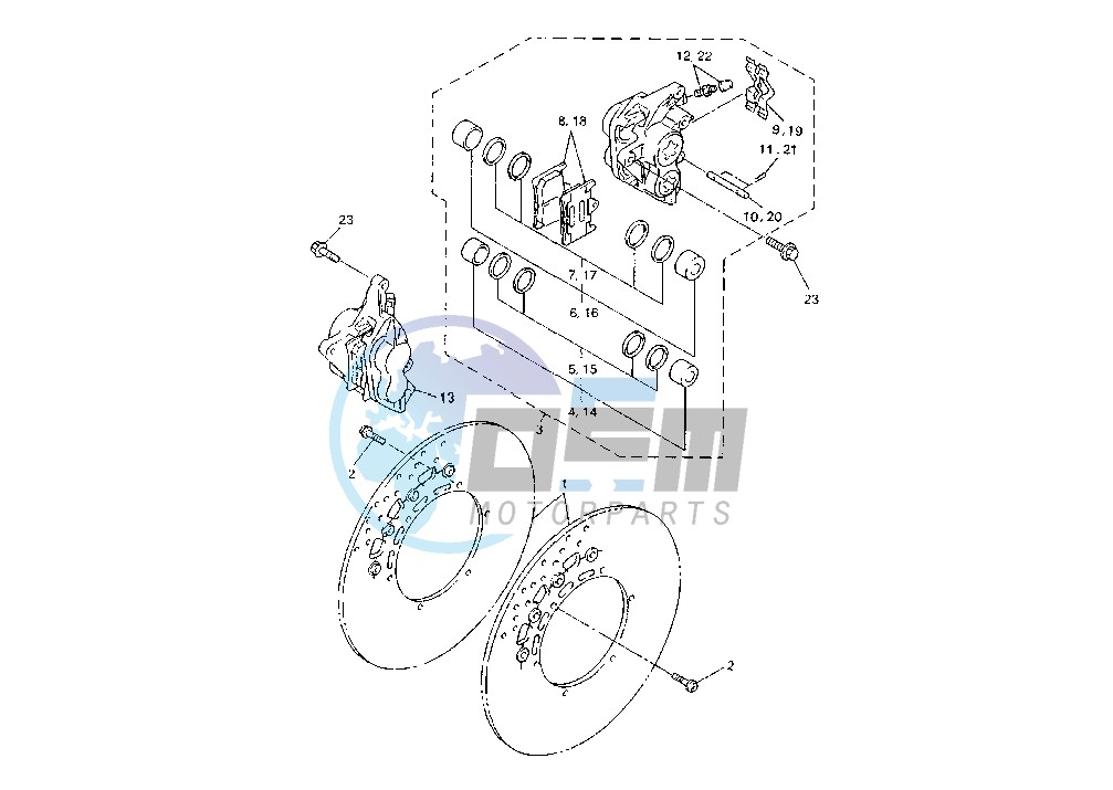 FRONT BRAKE CALIPER