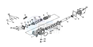 QUAD LANDER 300S ENTRY drawing TRANSMISSION