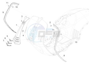 946 ARMANI 125 4T 3V ABS E3 (EMEA, APAC) drawing Front shield