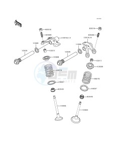 KLF 400 B [BAYOU 400 4X4] (B1-B3) [BAYOU 400 4X4] drawing VALVE-- S- -