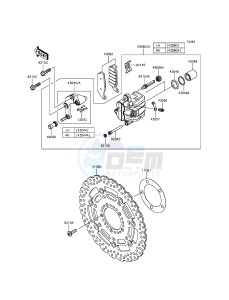 Z800 ZR800CDS UF (UK FA) XX (EU ME A(FRICA) drawing Front Brake