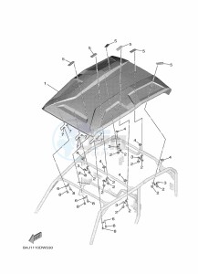 YXF850ES YX85FPSN (BARH) drawing SUN ROOF