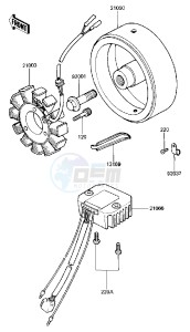 KZ 440 B (B1) drawing GENERATOR_REGULATOR -- 81 B2- -