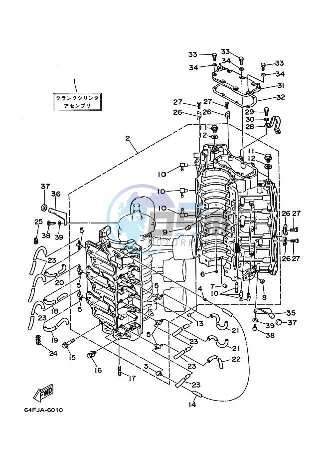 CYLINDER--CRANKCASE