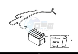 JET 14 (25 KM/H) (XC05W1-NL) (E4) (L8-M0) drawing BATTERY TOOL BOX