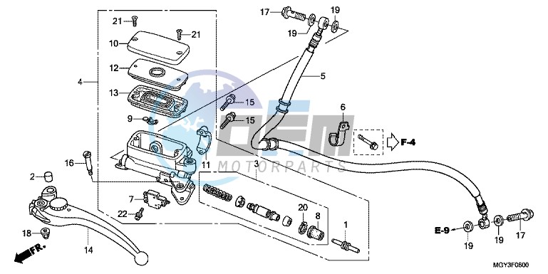 CLUTCH MASTER CYLINDER