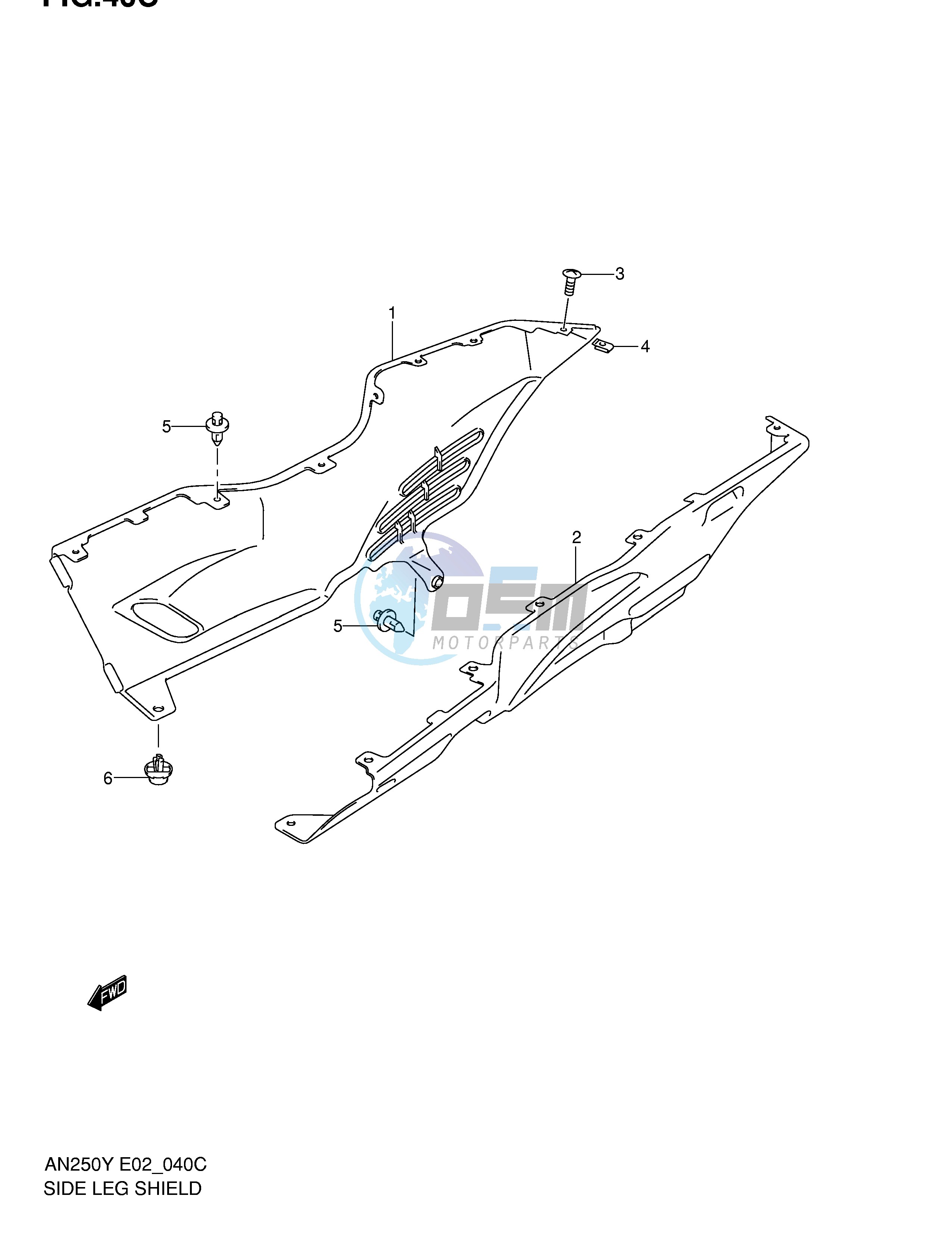 SIDE LEG SHIELD (MODEL K2)