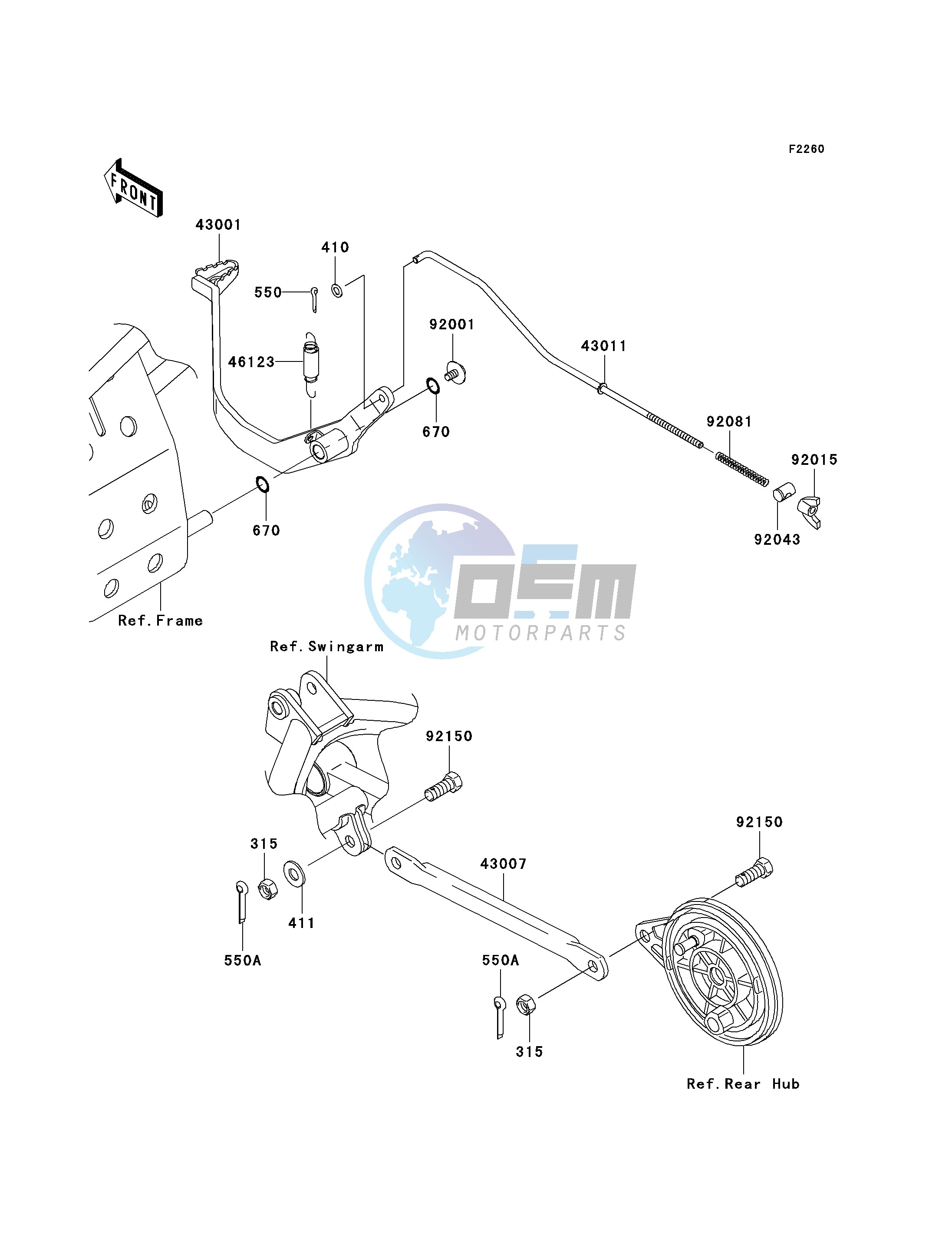 BRAKE PEDAL