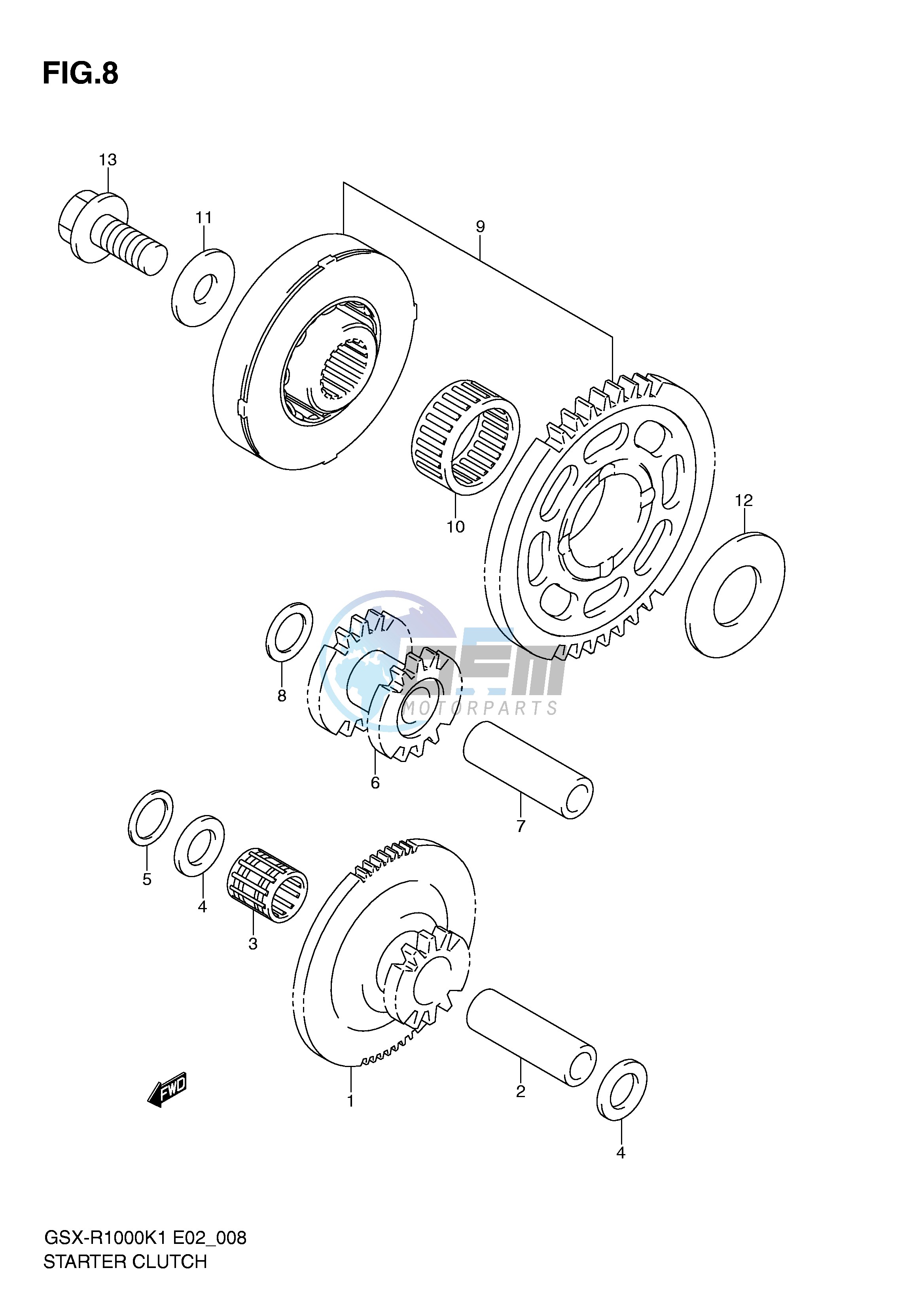 STARTER CLUTCH