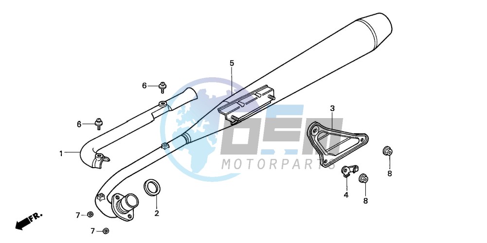 EXHAUST MUFFLER