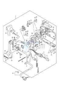 DF 25 V-Twin drawing Remote Control Box