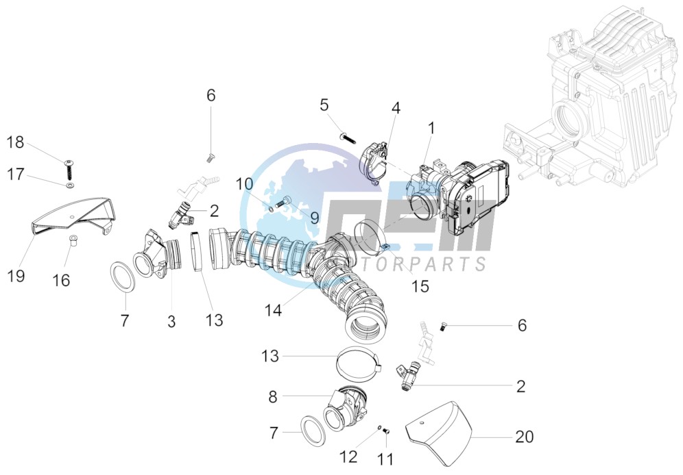 Throttle body