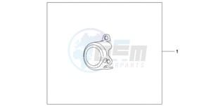 CB1000RA9 UK - (E / ABS MPH) drawing KIT TIT. OIL FILTER CAP