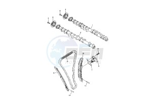 FZ1 FAZER 1000 drawing CAMSHAFT- CHAIN