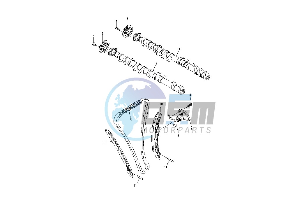 CAMSHAFT- CHAIN