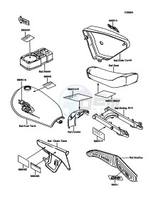 KE 100 B [KE100] (B11-B15) [KE100] drawing LABELS-- KE100-B15- -