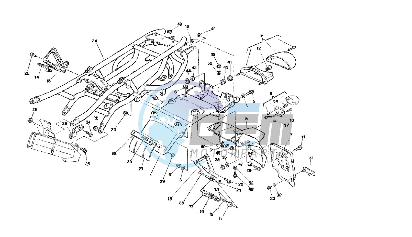 REAR FRAME