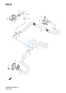 SV650S (E3-E28) drawing 2ND AIR