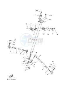 YFM700R YFM70RSXJ RAPTOR 700R (2LSH) drawing STEERING