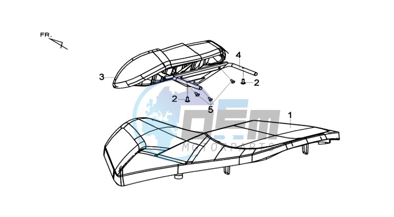 BUDDYSEAT / REAR LUGGAGE FRAME /