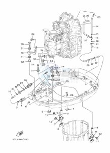 FL225FETX drawing BOTTOM-COVER-2