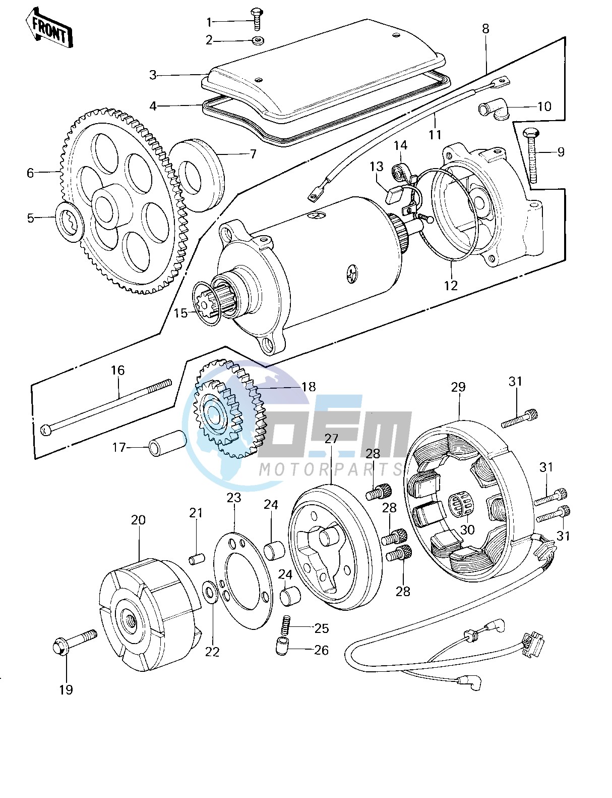 GENERATOR_STARTER MOTOR -- 78 D1- -