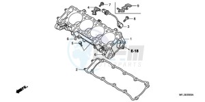 CBR1000RR9 Australia - (U / MME SPC) drawing CYLINDER