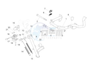 SUPER GTS 300 4T 4V IE ABS E3 (APAC) drawing Stand/s