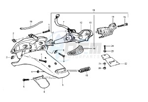 Runner VX-VXR 125-200 125 drawing Taillight