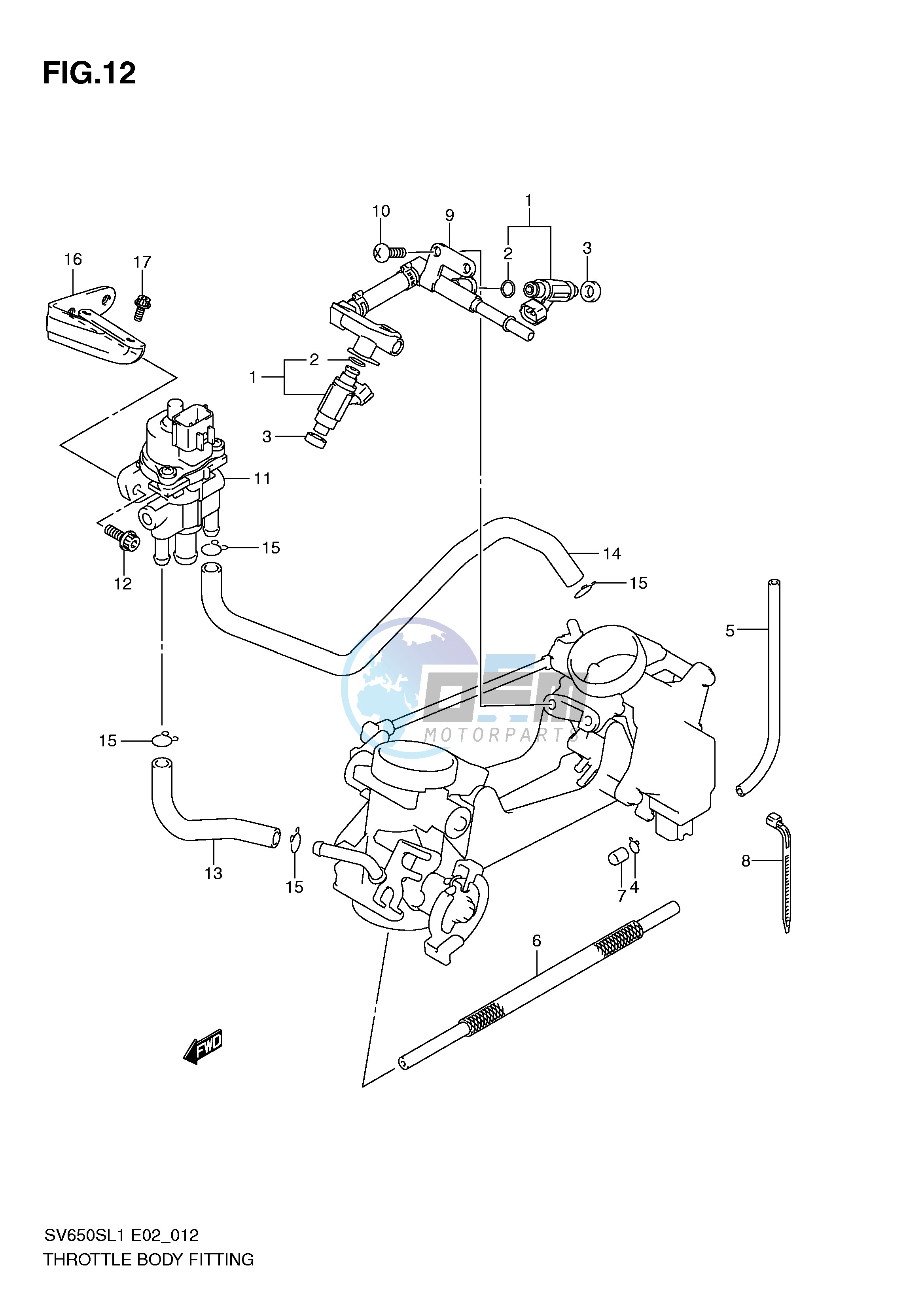 THROTTLE BODY FITTING