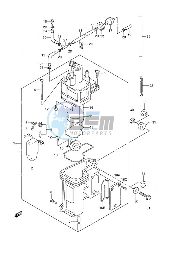 Fuel Vapor Separator