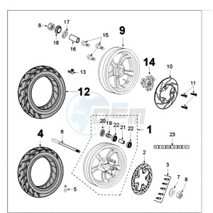 SAT 2 125 drawing WHEELS