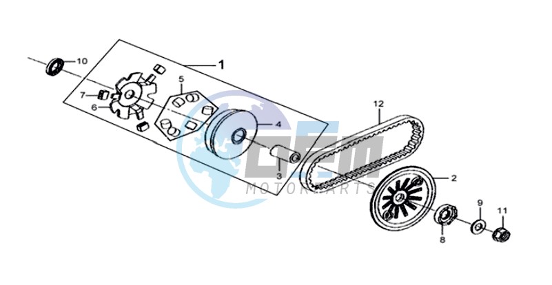 CLUTCH / V BELT