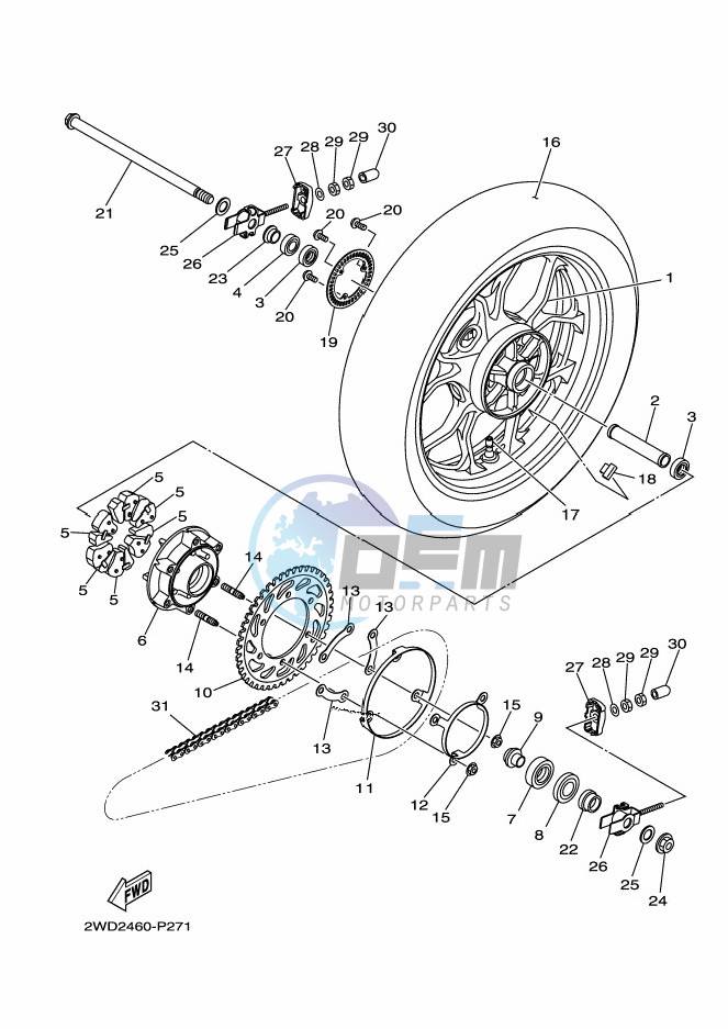 REAR WHEEL