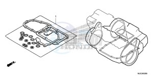 CBR650FAE CBR650FAE 2ED - (2ED) drawing GASKET KIT B