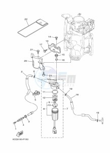 F250CA drawing FUEL-SUPPLY-1