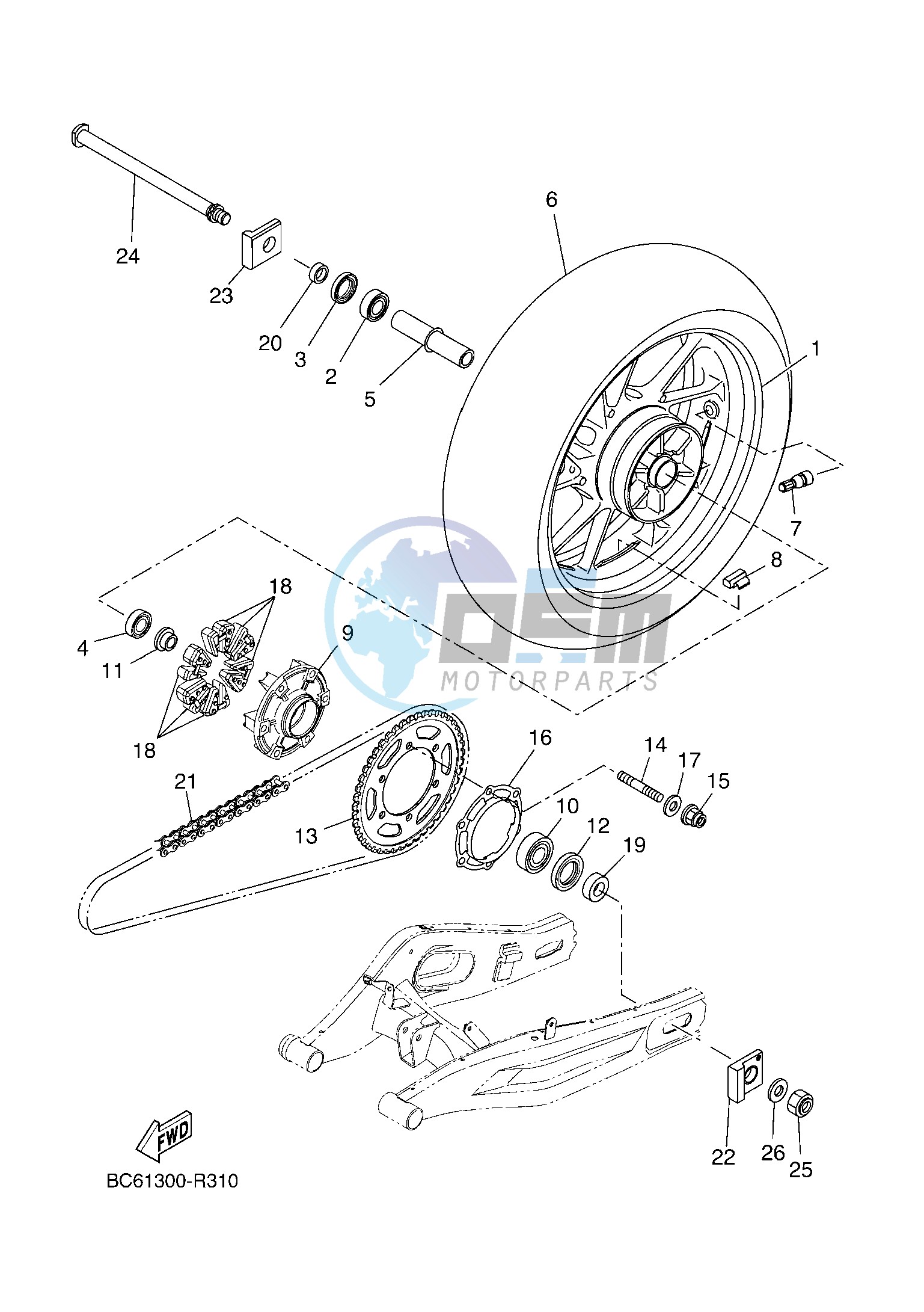 REAR WHEEL