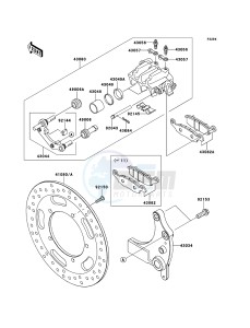 VN1700_CLASSIC_TOURER_ABS VN1700DBF GB XX (EU ME A(FRICA) drawing Rear Brake