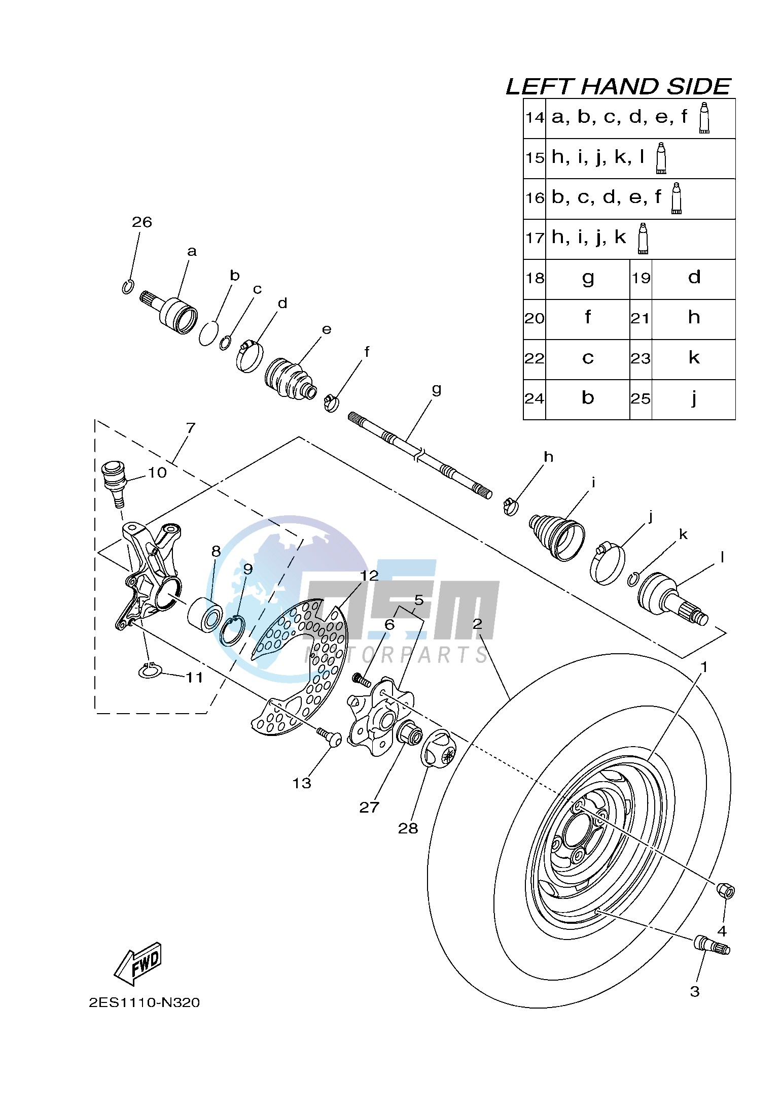 FRONT WHEEL