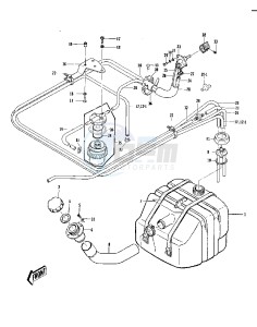 JS 440 A [JS440] (A1-A2) [JS440] drawing FUEL TANK -- 77-78 A1_A1A_A2- -