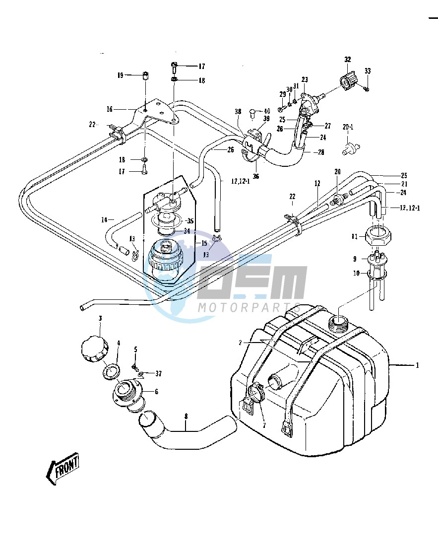 FUEL TANK -- 77-78 A1_A1A_A2- -